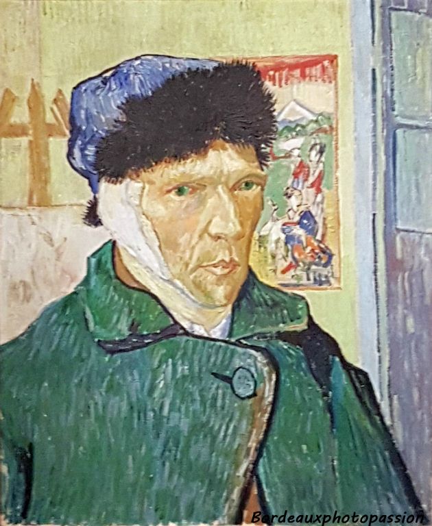 Autoportrait à l'oreille bandée (1889) Vincent Van Gogh
